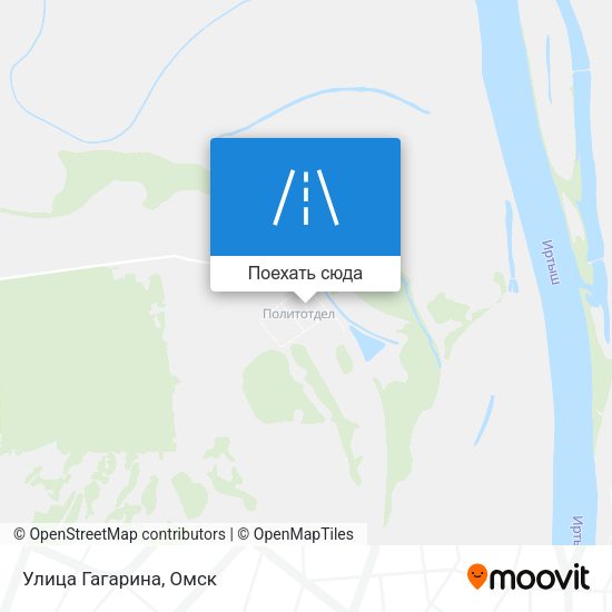 Карта Улица Гагарина