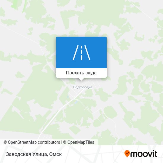 Карта Заводская Улица