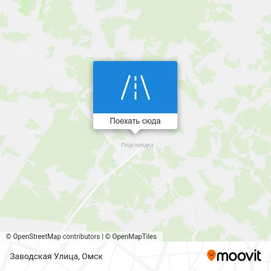Карта Заводская Улица