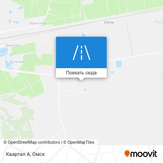 Карта Квартал А