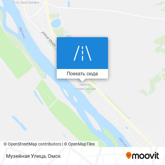 Карта Музейная Улица