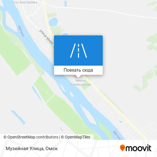 Карта Музейная Улица
