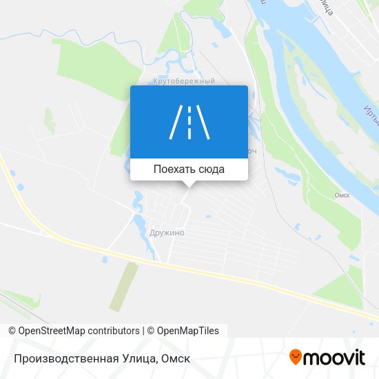 Карта Производственная Улица
