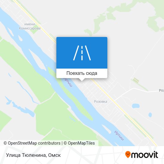 Карта Улица Тюленина