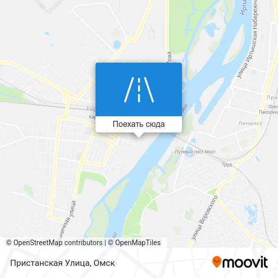 Карта Пристанская Улица