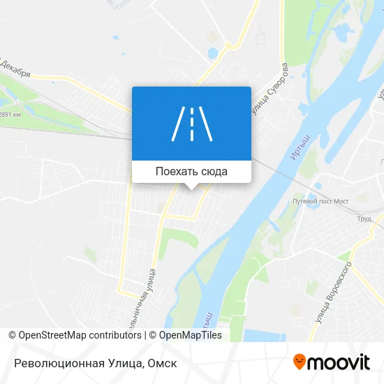 Карта Революционная Улица