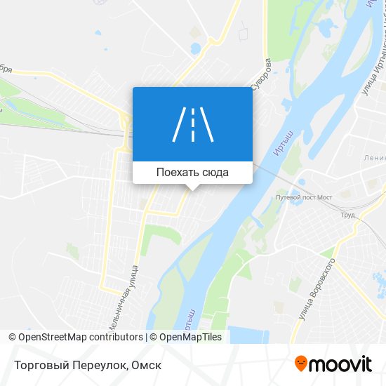 Карта Торговый Переулок