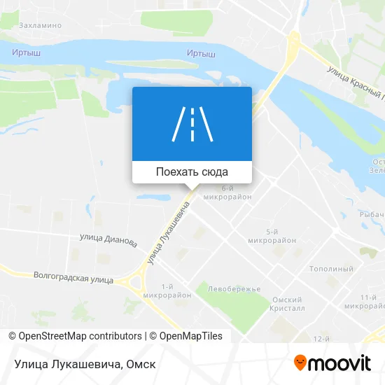 Карта Улица Лукашевича