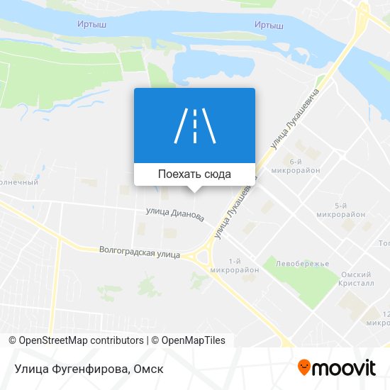 Карта Улица Фугенфирова