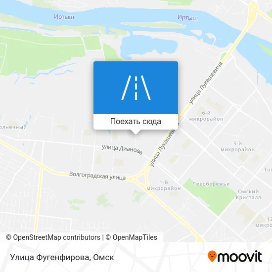Карта Улица Фугенфирова