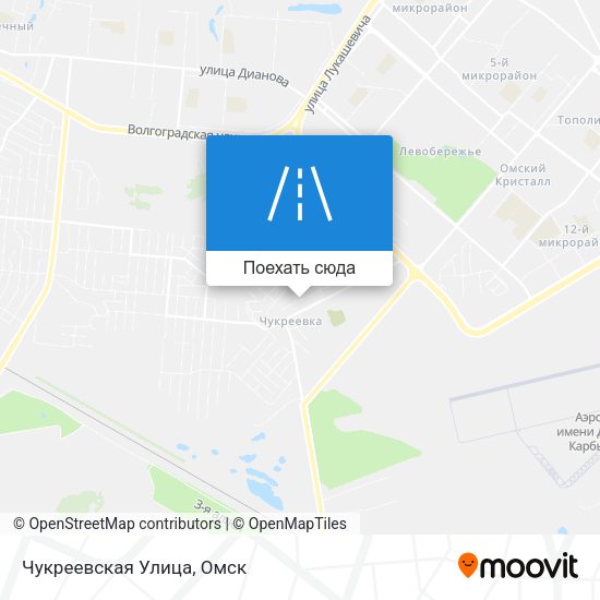 Карта Чукреевская Улица