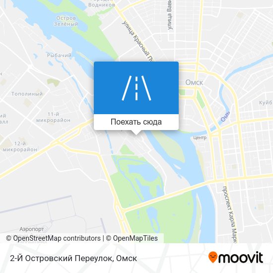 Карта 2-Й Островский Переулок