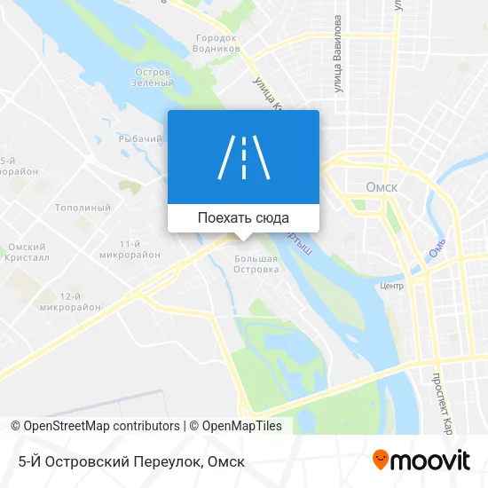 Карта 5-Й Островский Переулок