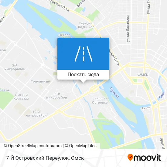 Карта 7-Й Островский Переулок