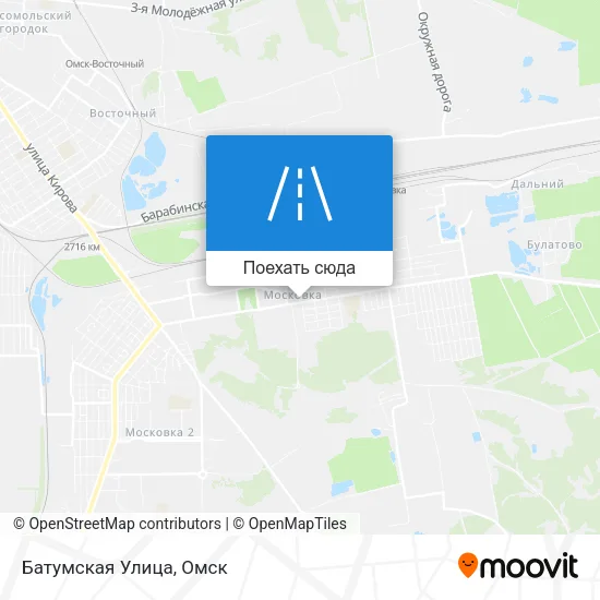 Карта Батумская Улица