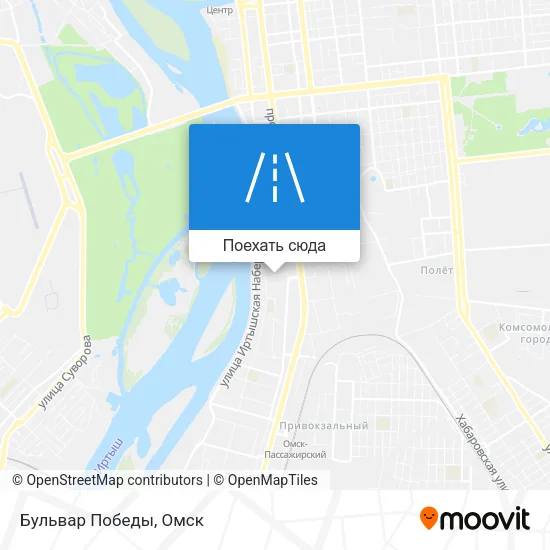 Карта Бульвар Победы