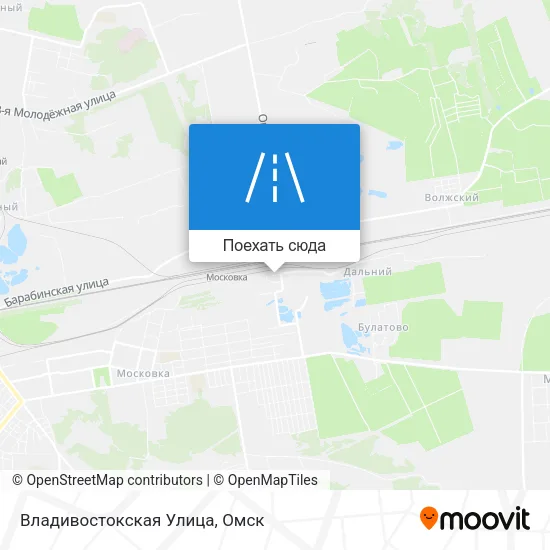 Карта Владивостокская Улица