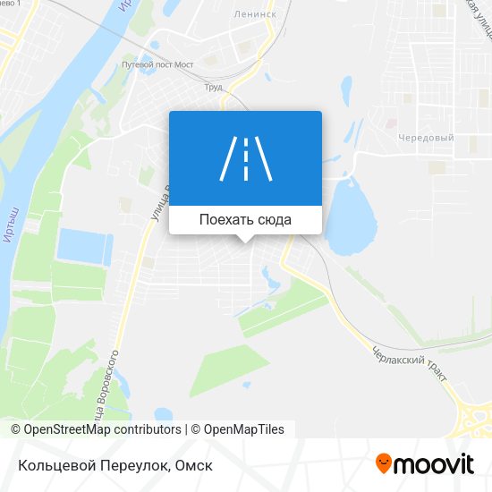 Карта Кольцевой Переулок