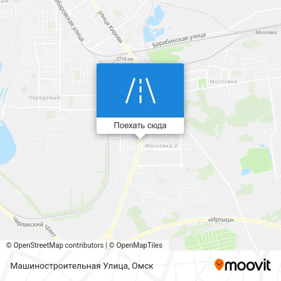 Карта Машиностроительная Улица
