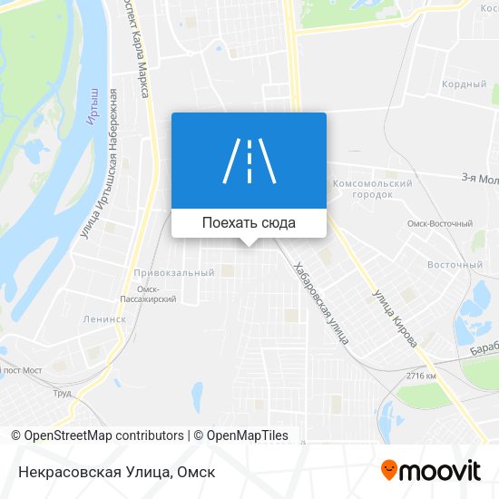 Карта Некрасовская Улица