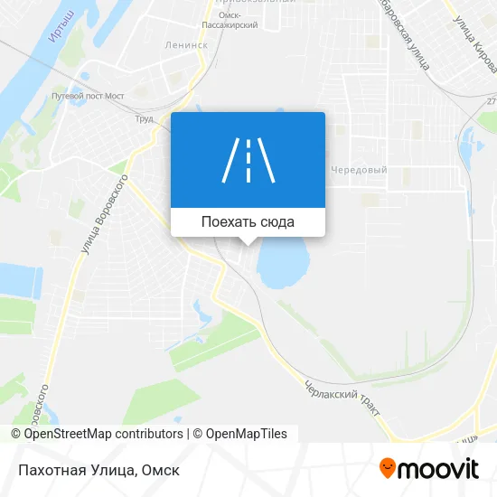 Карта Пахотная Улица
