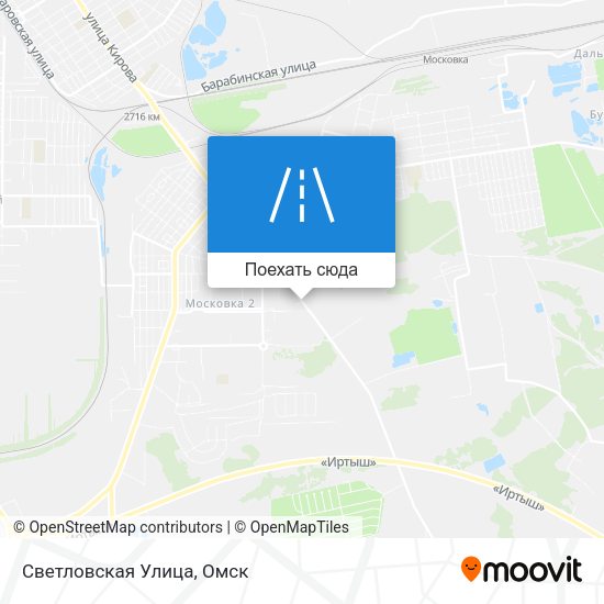 Карта Светловская Улица