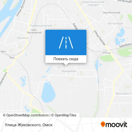 Карта Улица Жуковского