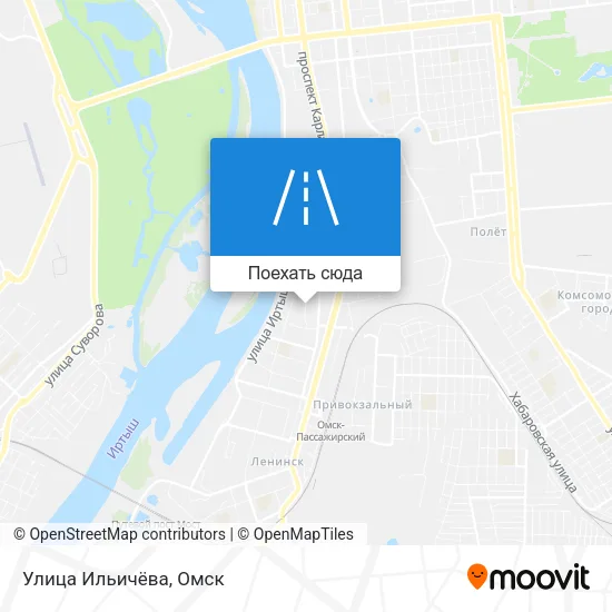 Карта Улица Ильичёва
