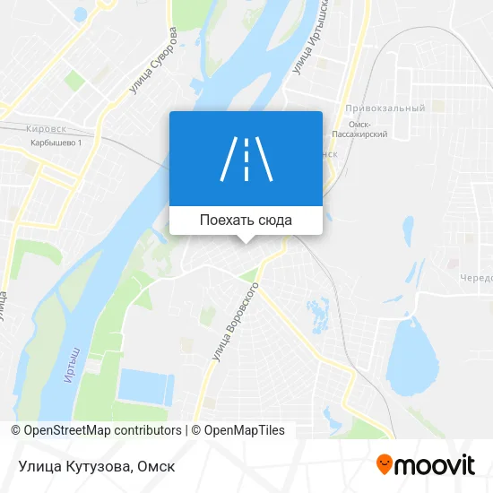 Карта Улица Кутузова