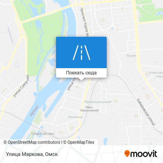 Карта Улица Маркова