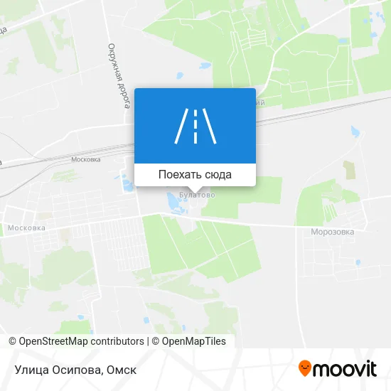 Карта Улица Осипова