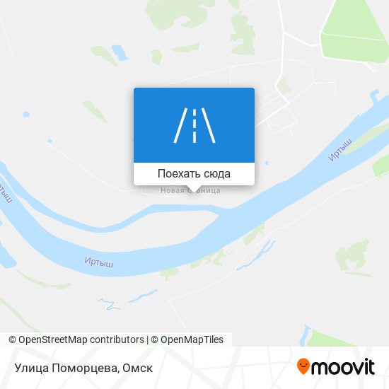 Карта Улица Поморцева