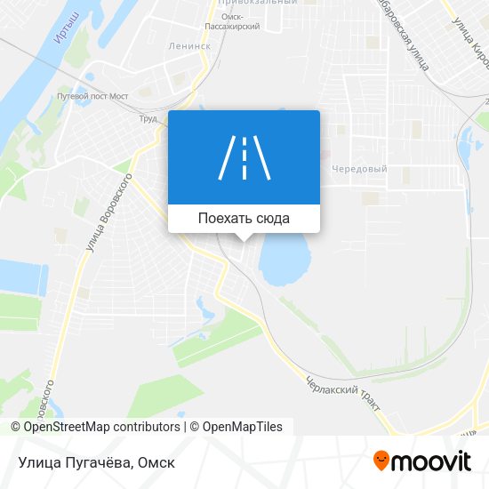 Карта Улица Пугачёва