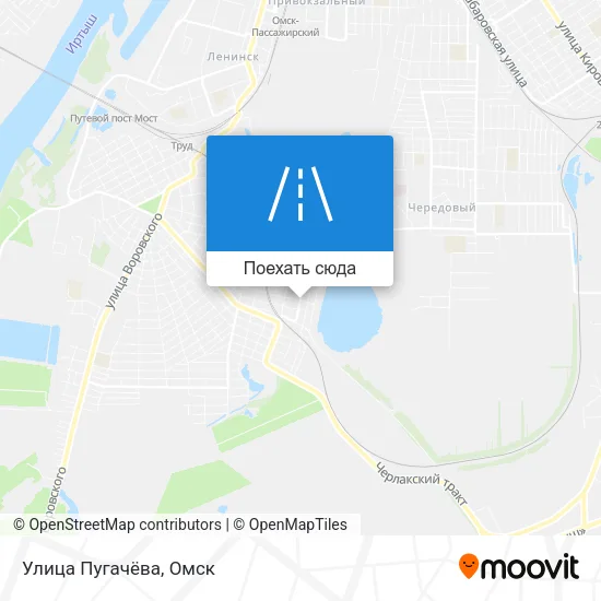 Карта Улица Пугачёва