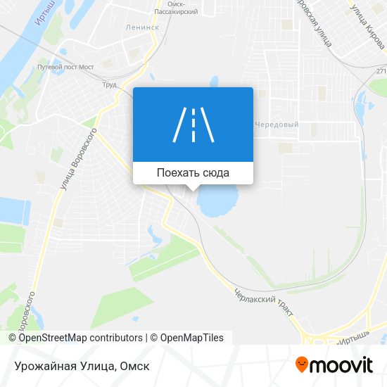 Карта Урожайная Улица