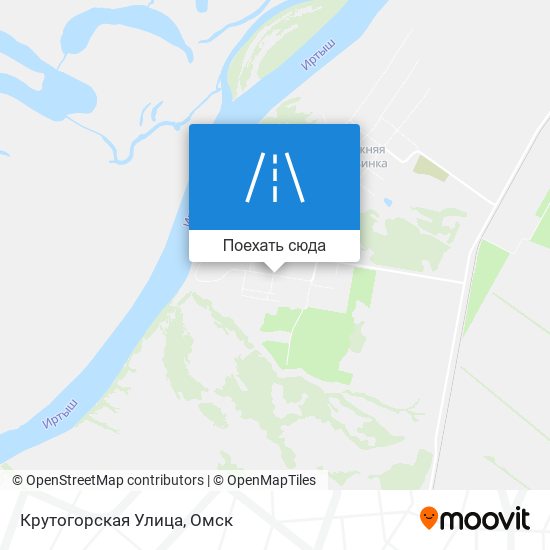 Карта Крутогорская Улица