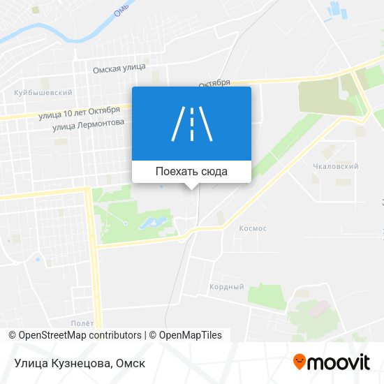 Карта Улица Кузнецова
