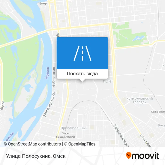 Карта Улица Полосухина
