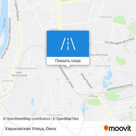 Карта Харьковская Улица