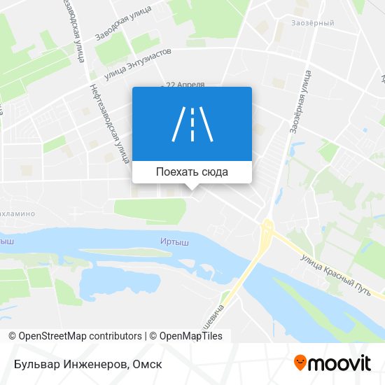 Карта Бульвар Инженеров