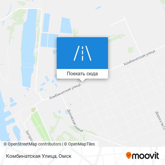 Карта Комбинатская Улица