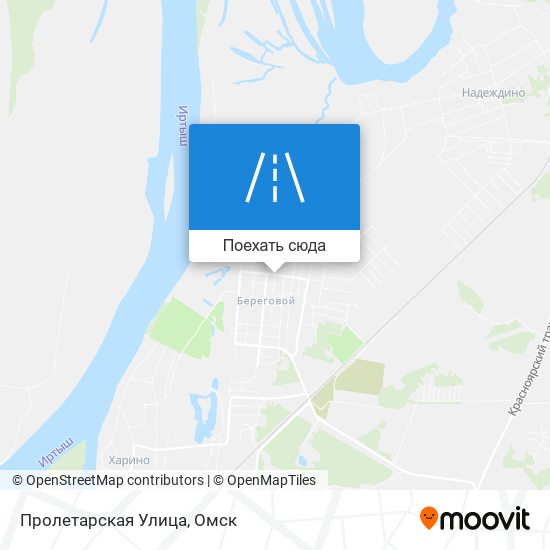 Карта Пролетарская Улица