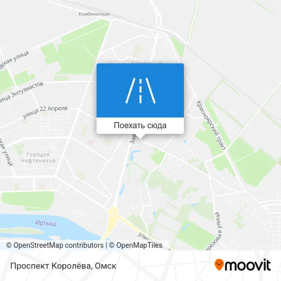 Карта Проспект Королёва