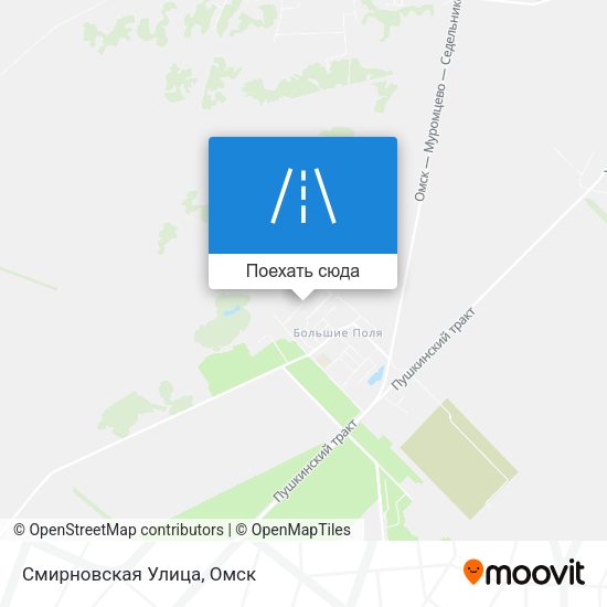 Карта Смирновская Улица