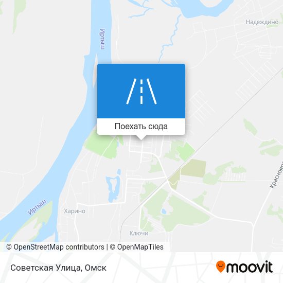 Карта Советская Улица