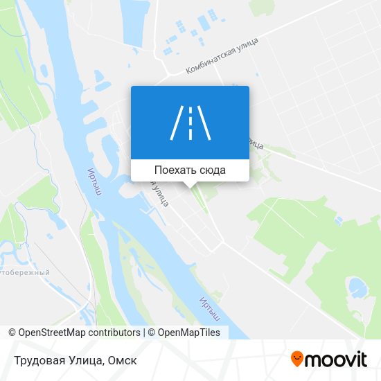Карта Трудовая Улица
