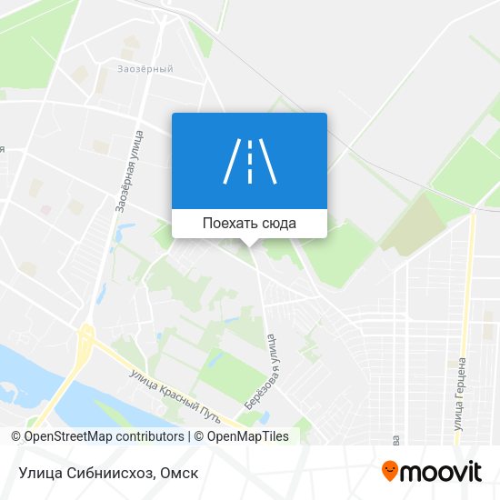Карта Улица Сибниисхоз
