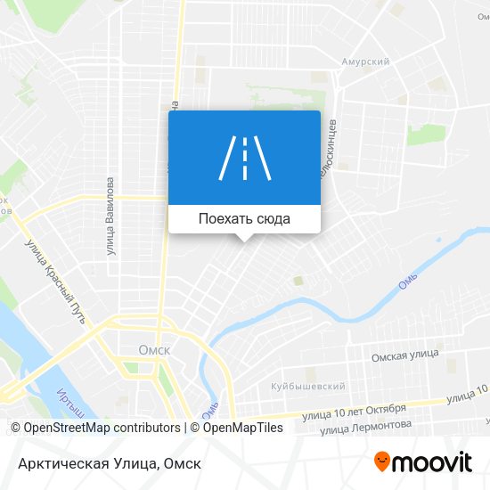 Карта Арктическая Улица