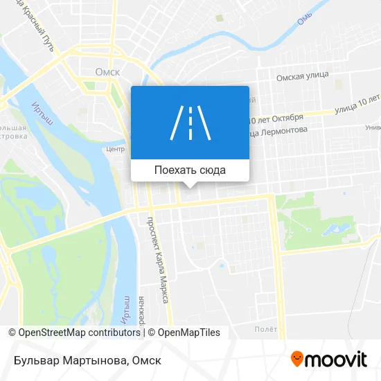 Карта Бульвар Мартынова