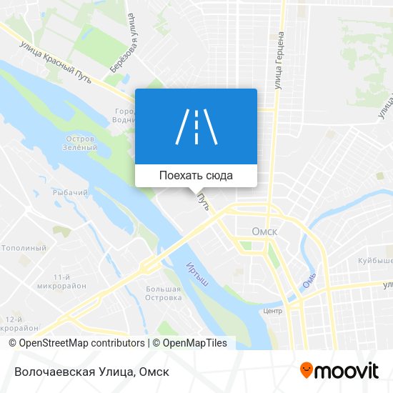Карта Волочаевская Улица